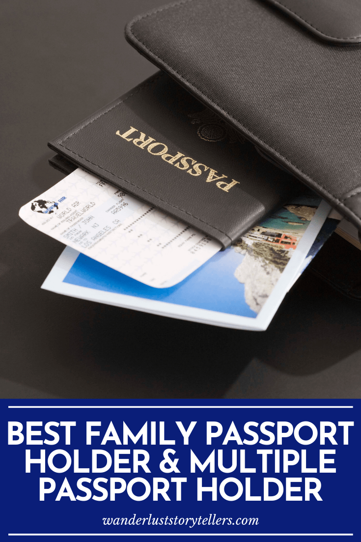 BOACAY Women's Slim Travel Wallet & Passport Holder