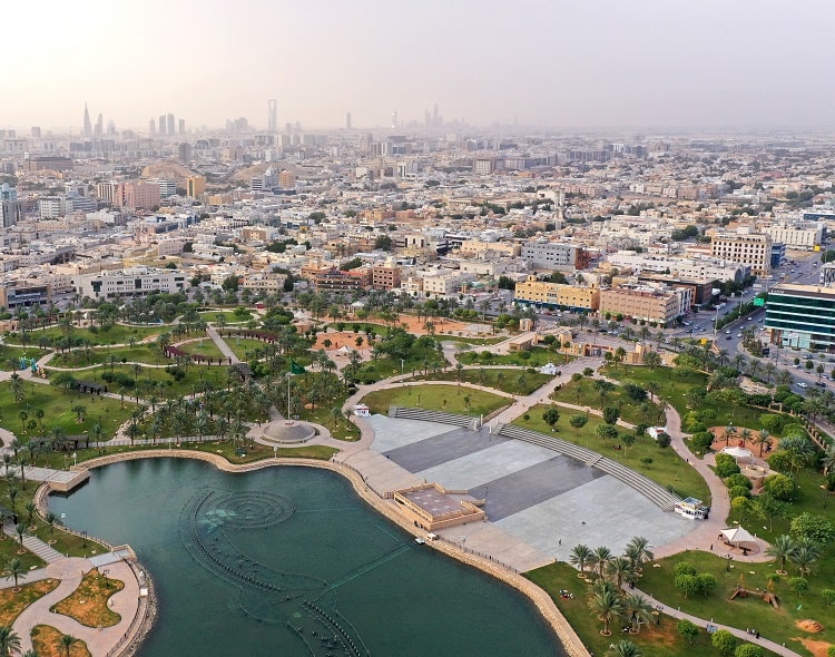 King Abdullah Park in Riyadh, SAUDI ARABIA