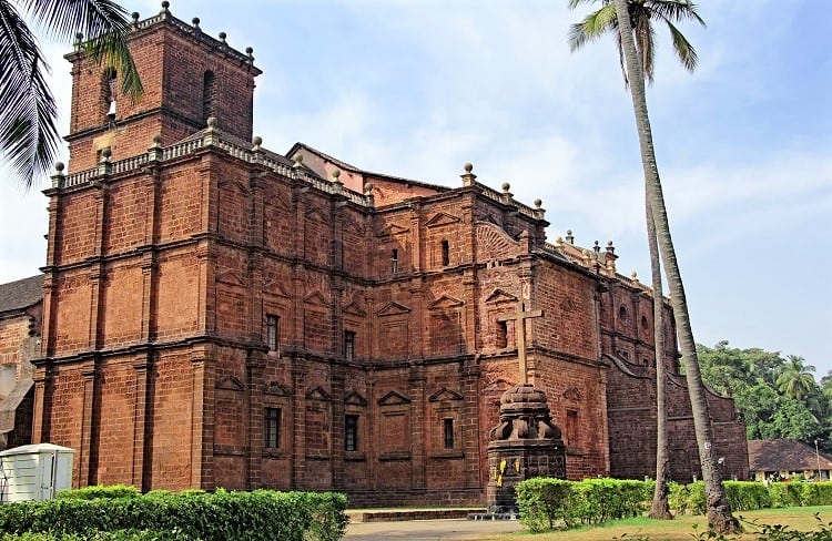 Basilica of Bom Jesus in Goa, India