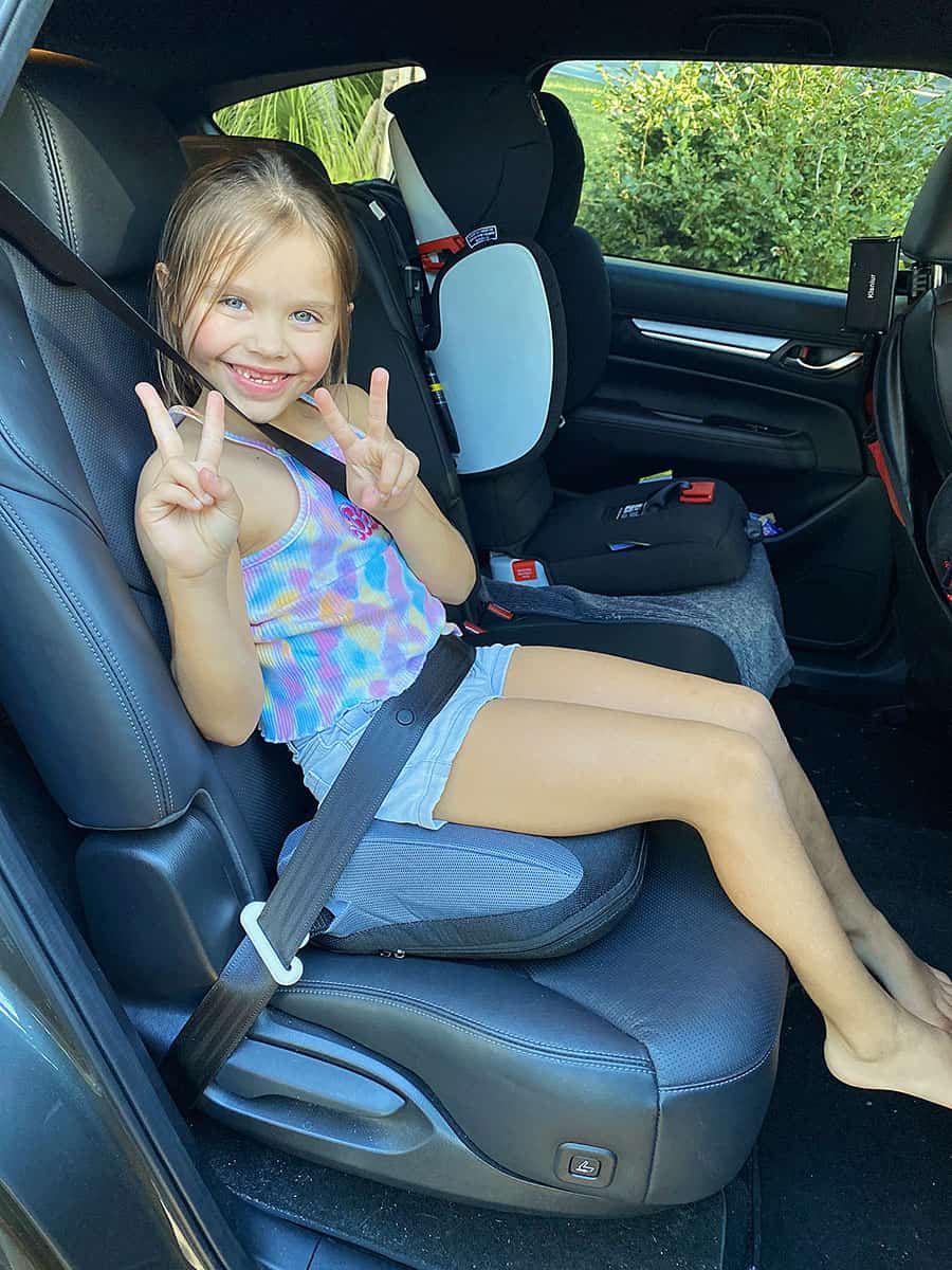 MiFold Car Booster Seat Review: Best Travel Booster Car Seat — Cosmos  Mariners: Destination Unknown