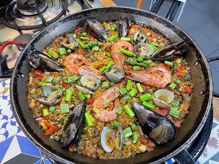 Madrid Paella Out of Office Mindset